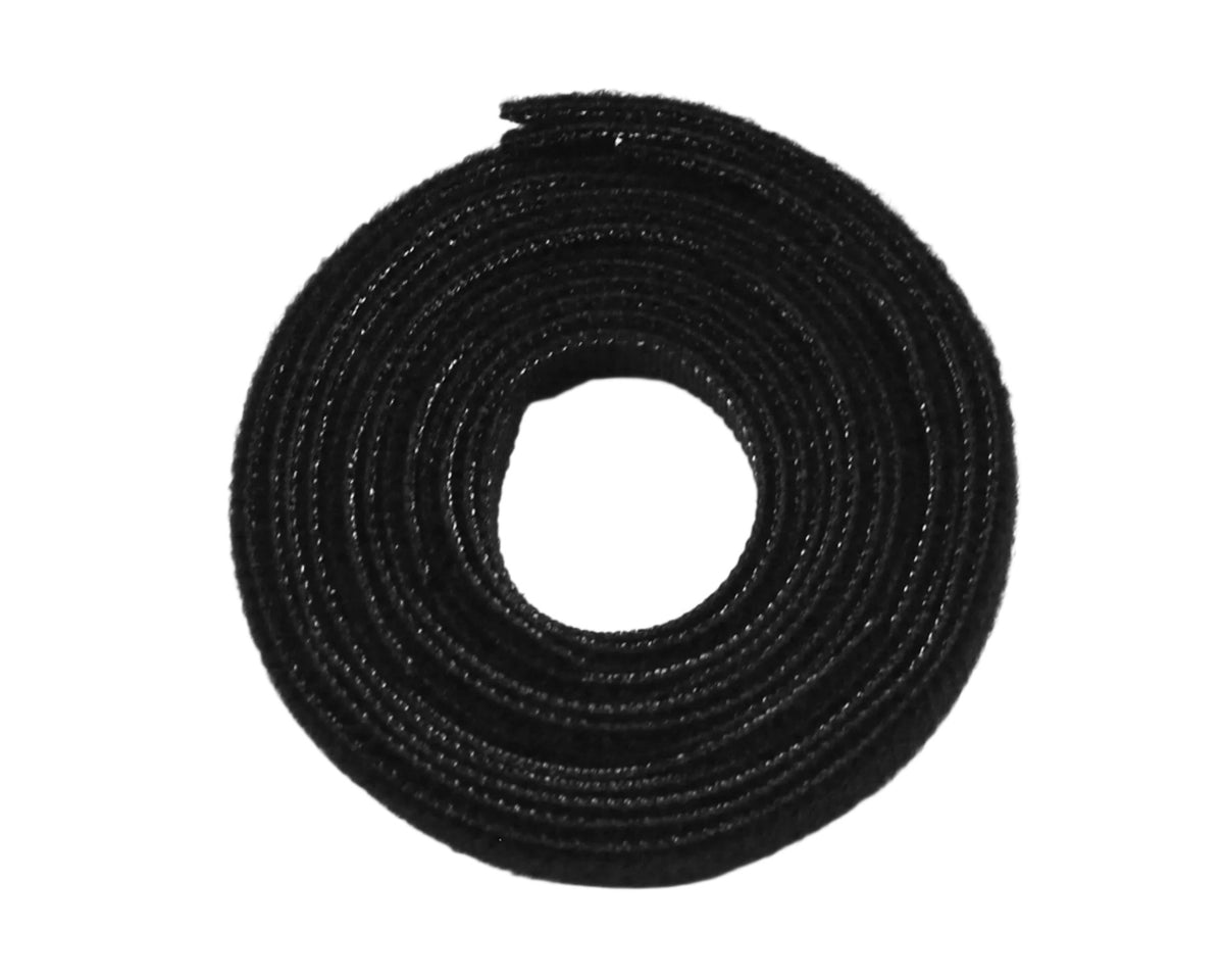 Velcro Cable Straps 8" Black Hook and Loop Ties 10 Pack MV
