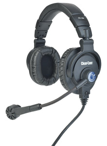 Clearcom CC-400 Dual Sided Headset with Auto-Mute Mic Boom