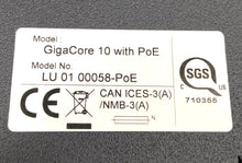 Luminex Gigacore 10 PoE Label